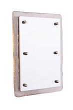 Craftmade ICH1715-CH - Recessed LED Illuminated Chime with Artisan Glass