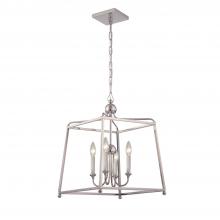 Crystorama 2245-PN_NOSHADE - Libby Langdon Sylvan 16'' Polished Nickel Chandelier