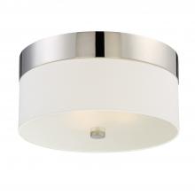 Crystorama 293-PN - Libby Langdon Grayson 16'' Polished Nickel Flush Mount