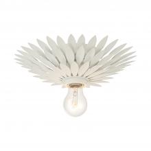 Crystorama 500-MT - Broche 11'' Matte White Flush Mount
