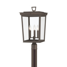 Crystorama BEL-A8069-TZ - Belmont 12'' Twilight Bronze Outdoor Post