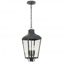 Crystorama DUM-9805-GE - Dumont 9.25'' Graphite Outdoor Pendant
