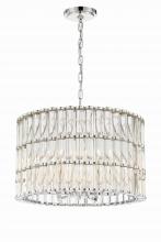Crystorama ELL-B3006-PN - Libby Langdon Elliot 22.5'' Polished Nickel Chandelier