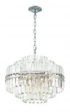 Crystorama HAY-1405-PN - Hayes 22'' Polished Nickel Chandelier