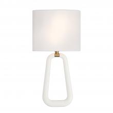 Crystorama JOR-7352-AG-MT - Jori 10'' Aged Brass + Matte White Sconce