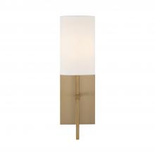 Crystorama VER-241-AG - Veronica 5'' Aged Brass Sconce