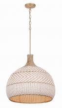 Crystorama ZAN-9005-SG - Zanzibar 21'' Soft Gold Pendant