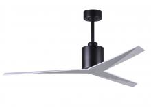 Matthews Fan Company EK-BK-WH - Eliza - Ceiling Fan - Matte Black Finish - Gloss White Blades