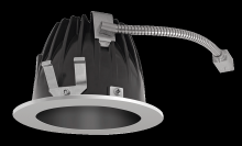 RAB Lighting NDLED6RD-50Y-B-S - RECESSED DOWNLIGHTS 20 LUMENS NDLED6RD 6 INCH ROUND UNIVERSAL DIMMING 50 DEGREE BEAM SPREAD 3000K