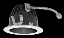 RAB Lighting NDLED6RD-80Y-B-W - RECESSED DOWNLIGHTS 20 LUMENS NDLED6RD 6 INCH ROUND UNIVERSAL DIMMING 80 DEGREE BEAM SPREAD 3000K