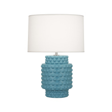 Robert Abbey MOB09 - Matte Steel Blue Small Dolly Accent Lamp