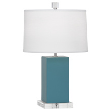 Robert Abbey OB990 - Steel Blue Small Harvey Accent Lamp