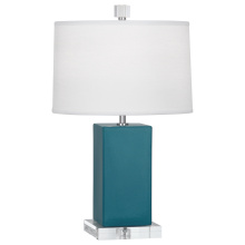 Robert Abbey PC990 - Peacock Small Harvey Accent Lamp