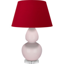 Robert Abbey RW23R - Rose Water Double Gourd Table Lamp