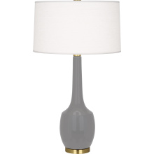 Robert Abbey ST701 - Smokey Taupe Delilah Table Lamp