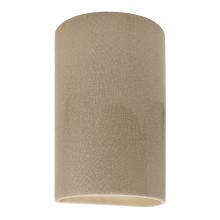 Justice Design Group CER-5265W-CKS - Large ADA Outdoor LED Cylinder - Open Top & Bottom