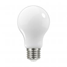 Satco Products Inc. S12420 - 8.2 Watt A19 LED Filament; Soft White; Medium Base; 3000K; 90 CRI; 120 Volt