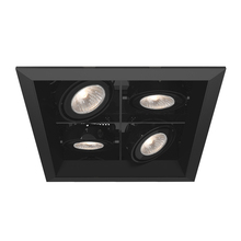 Eurofase TE114BGU10-01 - MULT,GU10,TRM,4LT,50W,BLK/BLK
