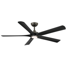 Minka-Aire F793L-RGM/CL - Seressa 56" 5CCT LED Smart Ceiling Fan