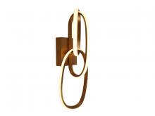 Avenue Lighting HF5022-GL - Circa 22" LED Looping Wall Sconce in Gold