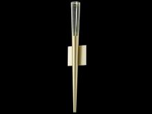 Avenue Lighting HF3080-BB - Encino 32" Wall Sconce in Brushed Brass with Clear Glass