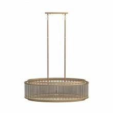Avenue Lighting HF1927-AB - Waldorf 52"  Oval Chandelier in Aged Brass