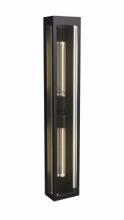 Avenue Lighting AV9908-BLK - Avenue Outdoor 36" Sconce in Black with Beveled Glass