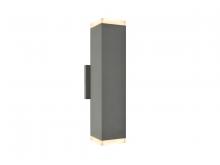 Avenue Lighting AV9893-SLV - Avenue Outdoor 12" Sconce in Silver with LED Panel