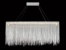 Avenue Lighting HF1201-CH - Fountain Ave. 48"  Rectangle Chandelier in Chrome