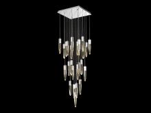 Avenue Lighting HF1904-25-AP-CH - Aspen  25 Light Multi  Pendant in Polished Chrome with Bubbled Crystal