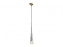 Avenue Lighting HF8130-BB - Abbey Park 21" Cone Pendant in Brushed Brass