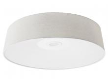 Avenue Lighting HF9201-IVY - Cermack St. 16" Round Flush Mount with Ivory Linen Finish