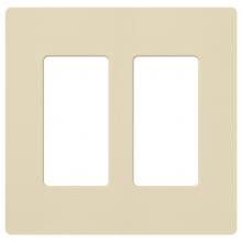 Lutron Electronics SC-2-SD - SATIN WALLPLATE 2G SD