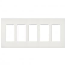 Lutron Electronics SC-5-RW - SATIN WALLPLATE 5G RW