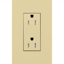 Lutron Electronics LTR-15-TR-IV - DUPLEX 15A TR RECEPTACLE IV NO FP