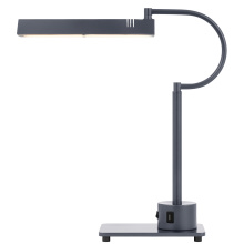 CAL Lighting BO-3179DK-GR - led 12W SOHO metal desk lamp with 2 USB ports