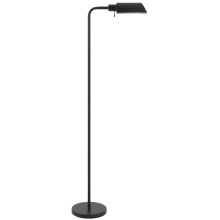 CAL Lighting EC-1003FL - 60 Watt Accorto Metal Pharmacy Floor Lamp in Black