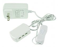 Elco Lighting DRV12V12W - 12V LED PLUG IN DRVR FOR E261 W/6 HUB