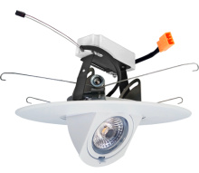 Elco Lighting EL69727DXB - 6" LED ADJSTBL TRIM 0-90DEG 0-10V DIM