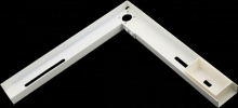 Elco Lighting EP845W - CORNER CHANNEL FOR SUSPENDED TRACK