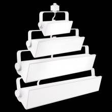 Elco Lighting ETW42CT3W - DISCON 12" LED WALLWASH 30K/35K/40K