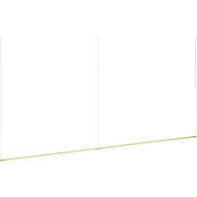 Koncept Inc ZBP-96-L-SW-GLD-CNP - Z-Bar Pendant Linear, Matte Black, 96" (2 x 48" light bars)