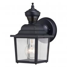 Vaxcel International T0732 - Bedford Park Dualux 5.25-in. OD Motion Sensor Wall Light Textured Black