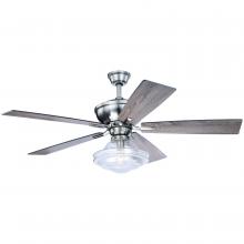 Vaxcel International F0067 - Huntley 52-in LED Ceiling Fan Satin Nickel