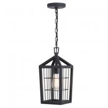 Vaxcel International T0590 - Gage 7 in. Outdoor Pendant Volcanic Black