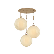 Troy F1826-PBR - BRAMBLE CHANDELIER