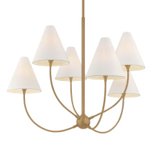 Troy F1941-PBR - Evermore Chandelier
