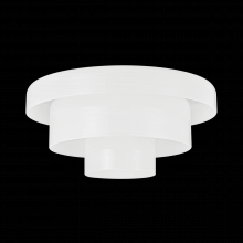 Hudson Valley 1008-AGB - PORT RICHMOND Flush Mount