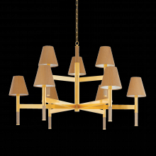 Hudson Valley 3448-AGB - LINDENWOOD Chandelier