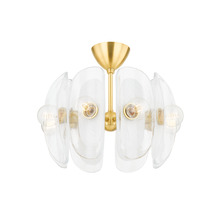 Hudson Valley 9122-AGB - HILO Semi Flush